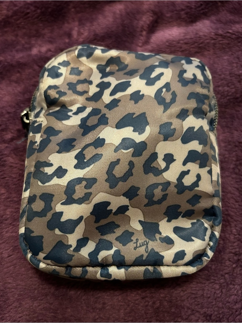 Lug Round-Trip Medium pouch leopard navy - Picture 2 of 4